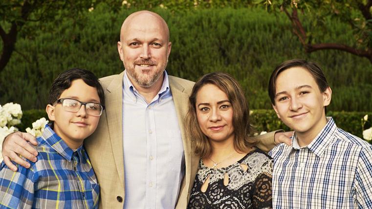 MIGUEL RAMIREZ and family